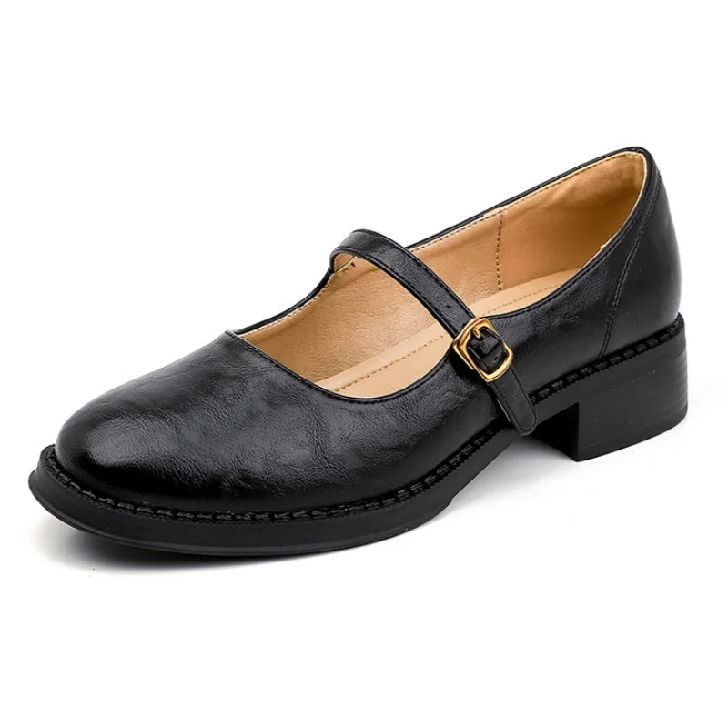 Orvella | Elegant Leather Mary Janes