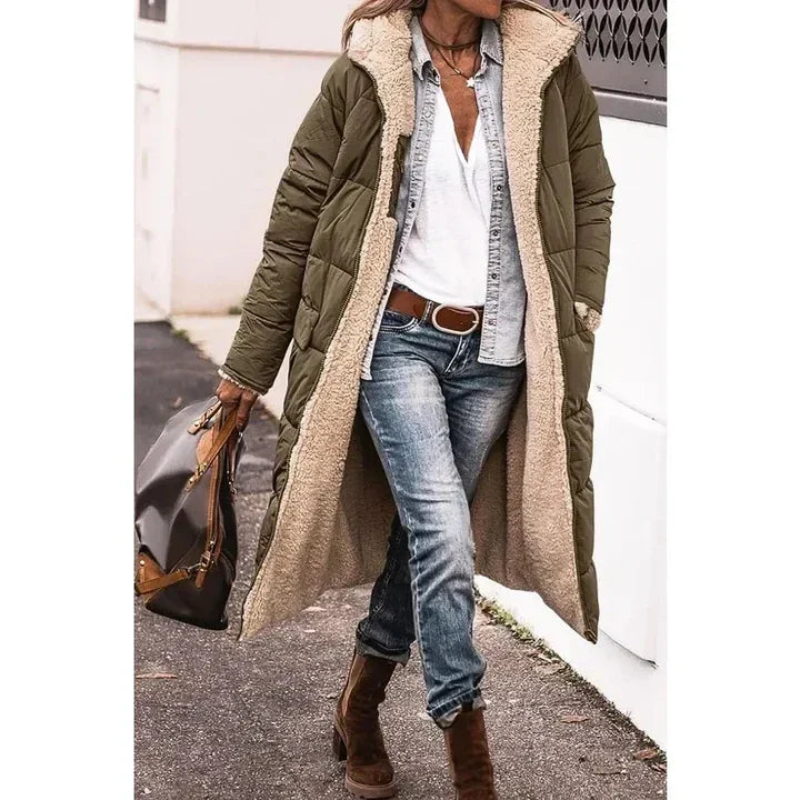 Amira | Reversible Chic Winter Jacket
