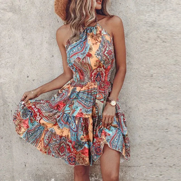 Monica Chic Bohemian Maxi Dress
