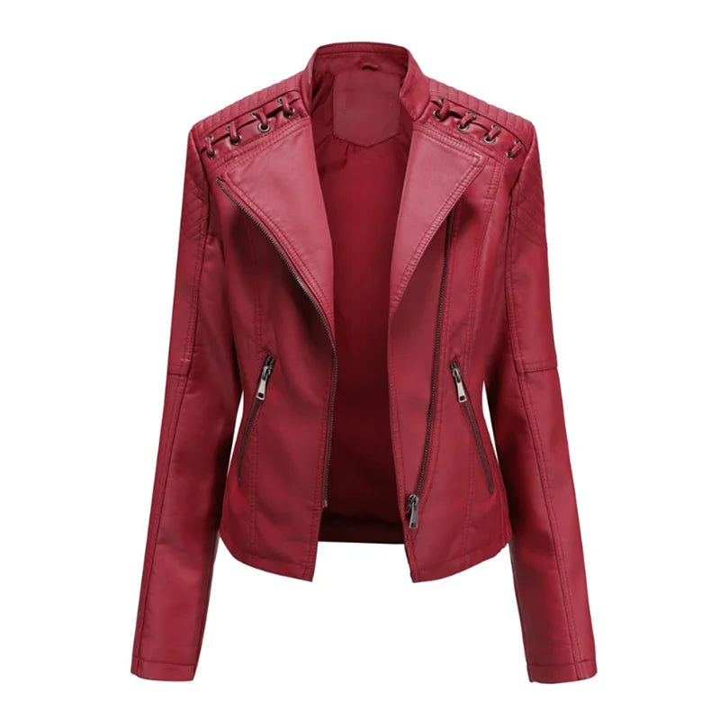 NORA | EFFORTLESS LEATHER JACKET