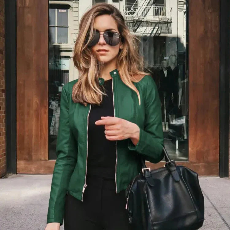 GIULIA | ELEGANT LEATHER JACKET