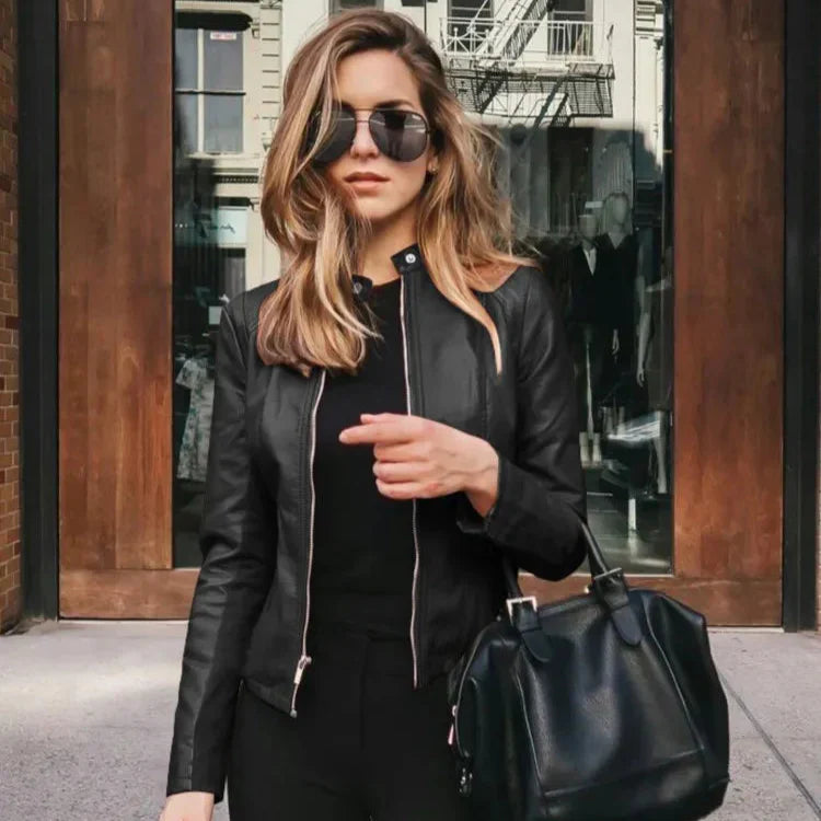 GIULIA | ELEGANT LEATHER JACKET