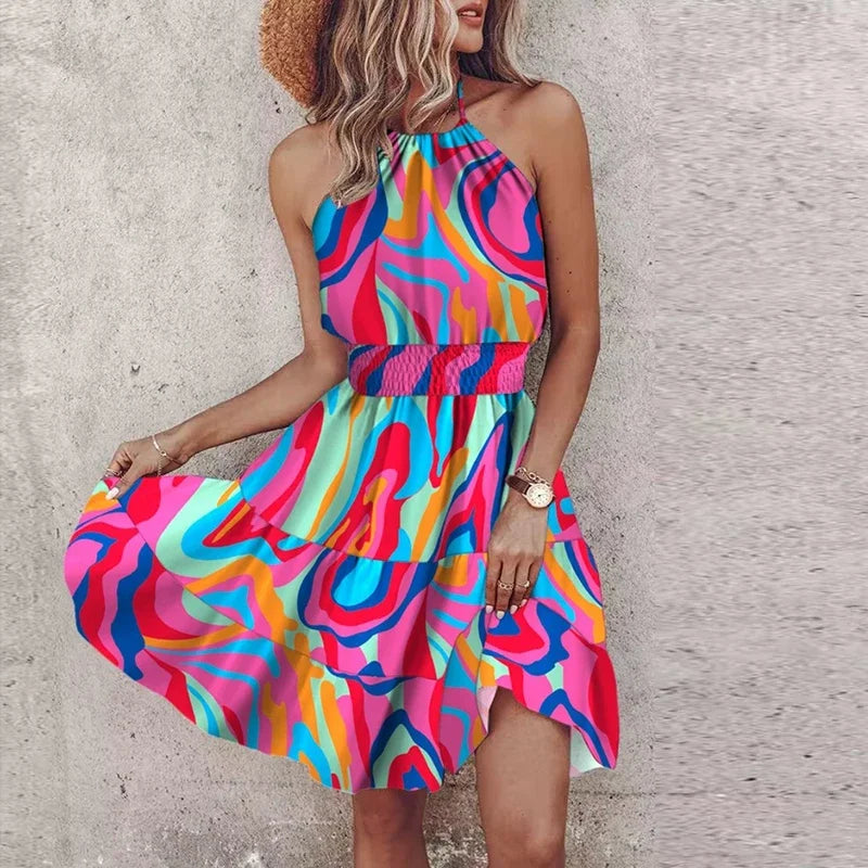 Monica Chic Bohemian Maxi Dress
