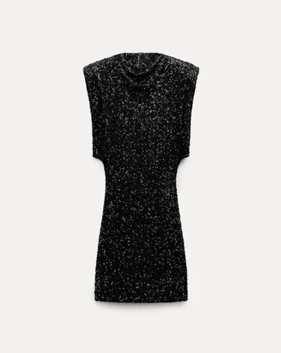 Alondra Radiant Glitter Midi Dress