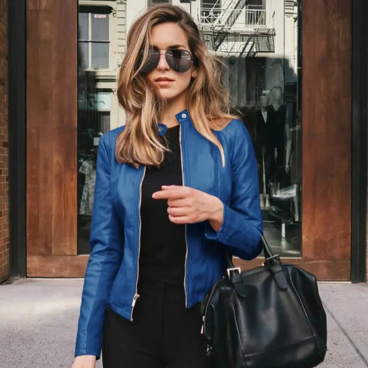 GIULIA | ELEGANT LEATHER JACKET