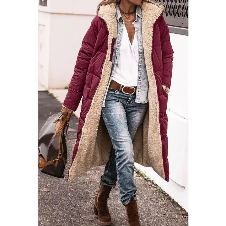 Amira | Reversible Chic Winter Jacket