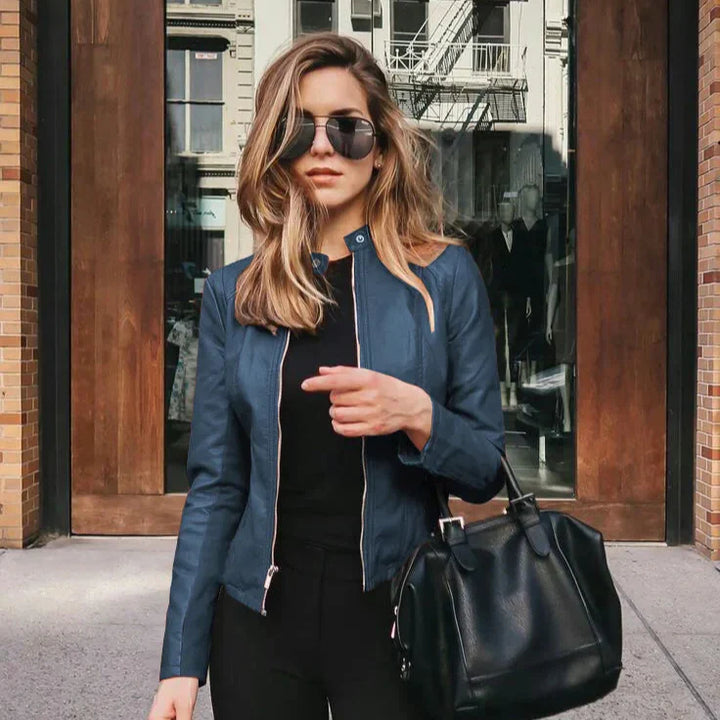 GIULIA | ELEGANT LEATHER JACKET