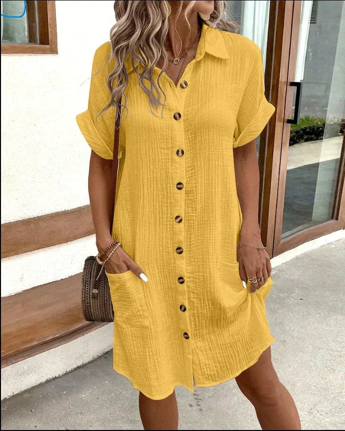Clara Classic Polo Style Dress