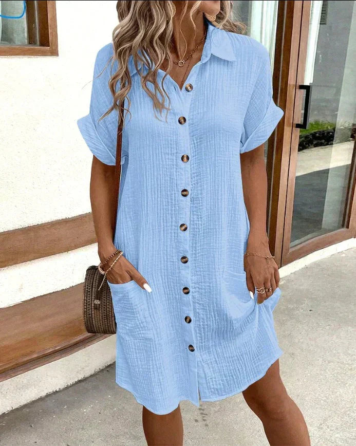 Clara Classic Polo Style Dress