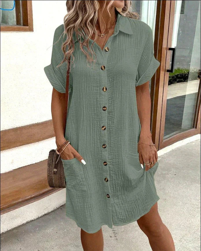 Clara Classic Polo Style Dress