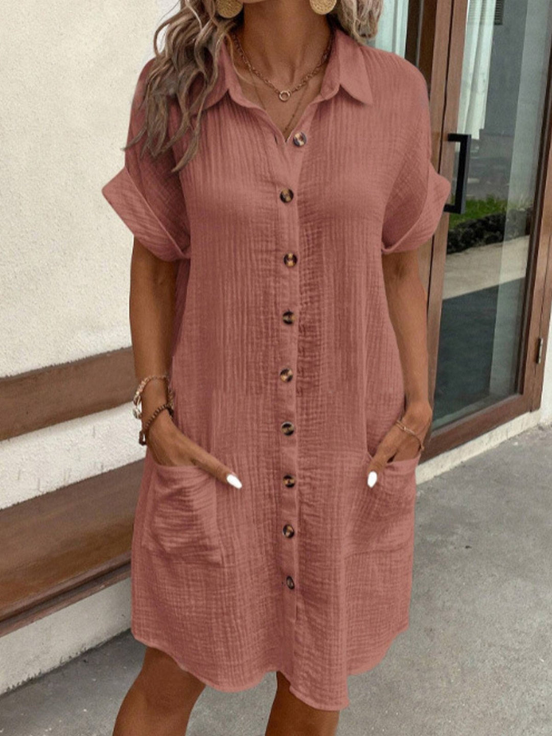 Clara Classic Polo Style Dress