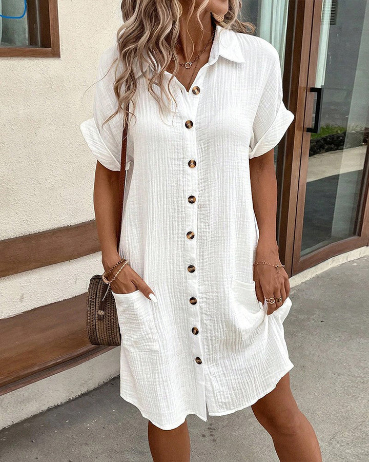 Clara Classic Polo Style Dress