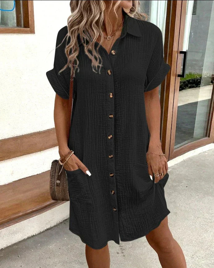 Clara Classic Polo Style Dress