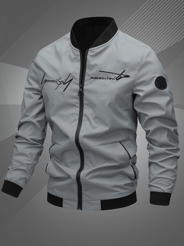 Harm | Casual LEON | URBAN BOMBER JACKET met Lange Mouwen