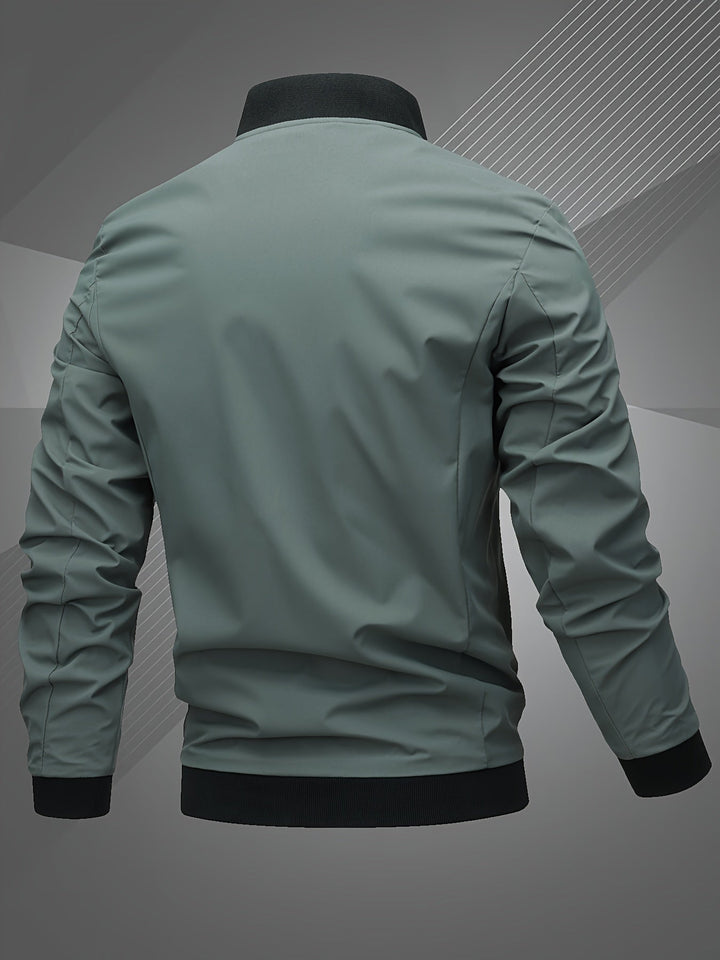 Harm | Casual LEON | URBAN BOMBER JACKET met Lange Mouwen
