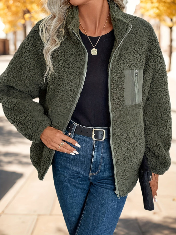 Clara | Elegant Teddy Jacket