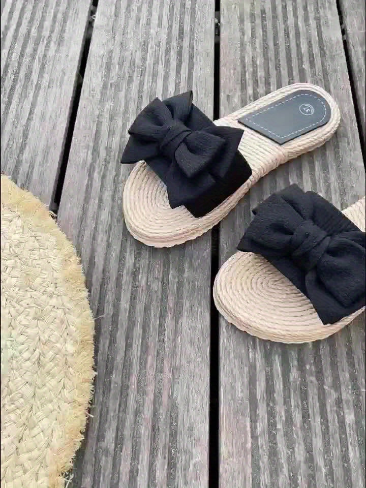 Alvarine | Grace Bow Sandals