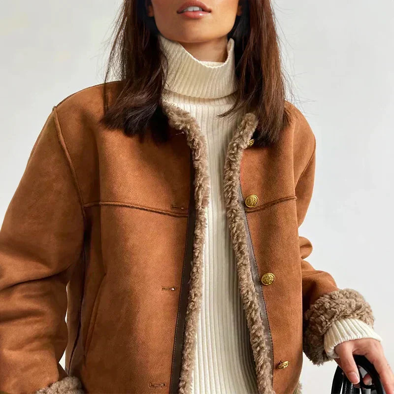 SERENA | WINTER LEATHER JACKET