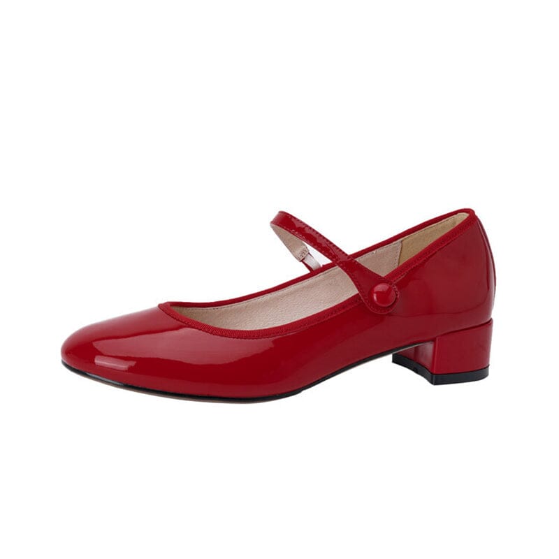 Eudora | Elegant Leather Mary Janes