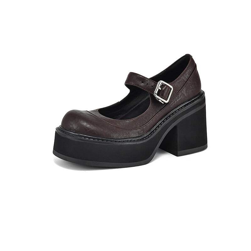 Veyona | Sophisticated Style Leather Pumps