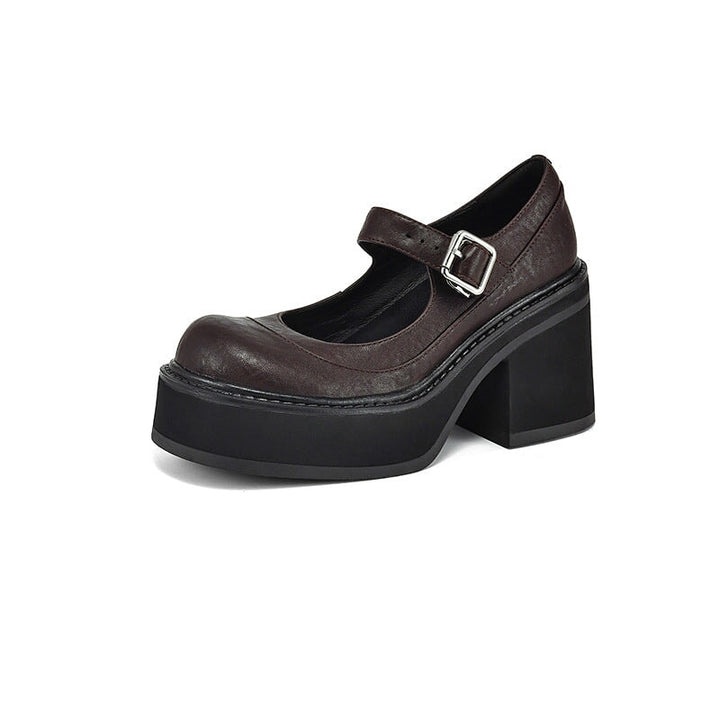 Veyona | Sophisticated Style Leather Pumps