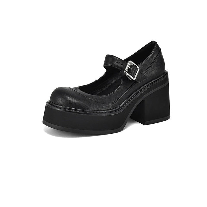 Veyona | Sophisticated Style Leather Pumps