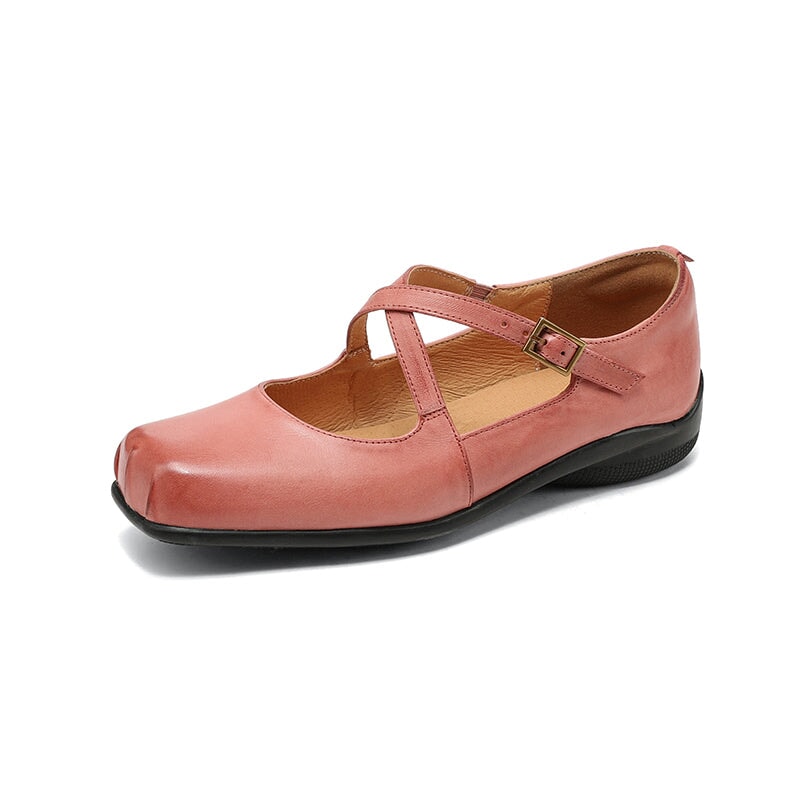 Azenora | Elegant Leather Mary Janes