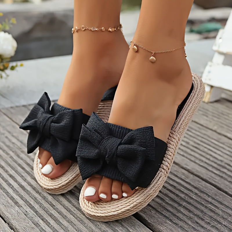 Alvarine | Grace Bow Sandals
