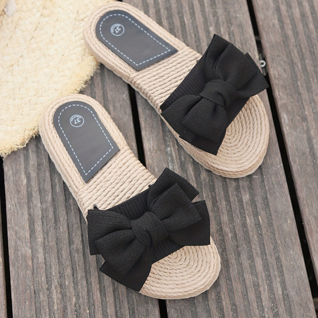 Alvarine | Grace Bow Sandals