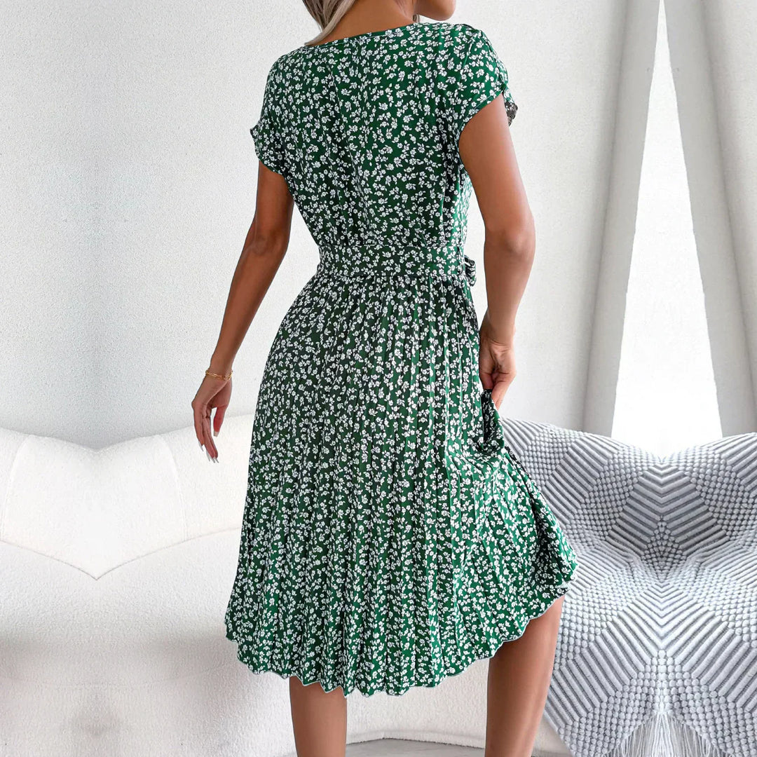Lorna Bloom Graceful Midi Dress