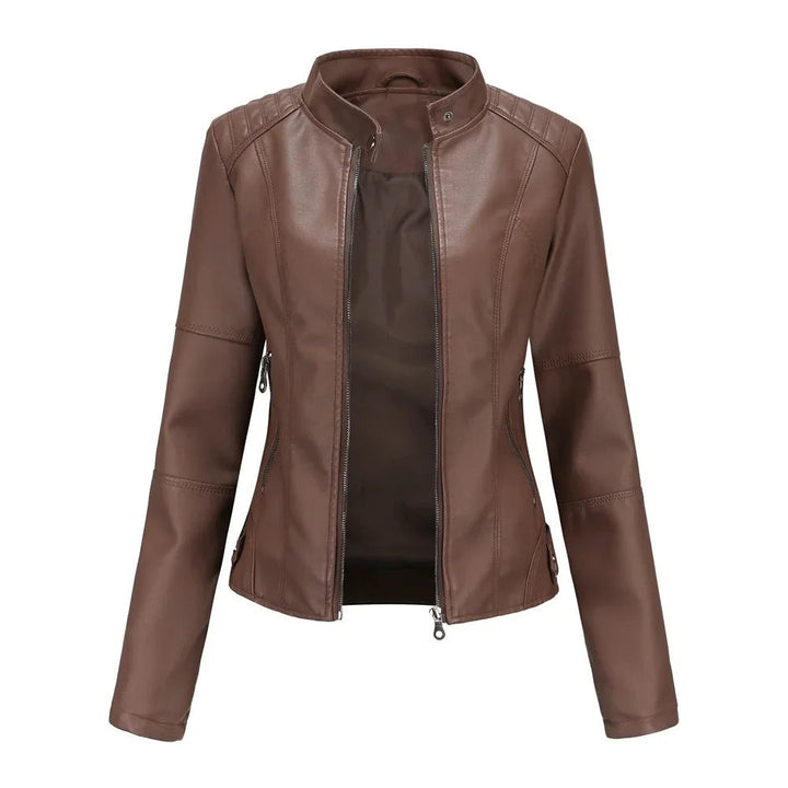 AMELIA | CHIC LEATHER JACKET