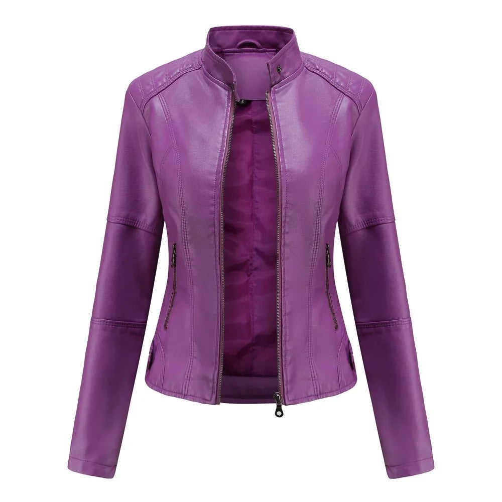 AMELIA | CHIC LEATHER JACKET