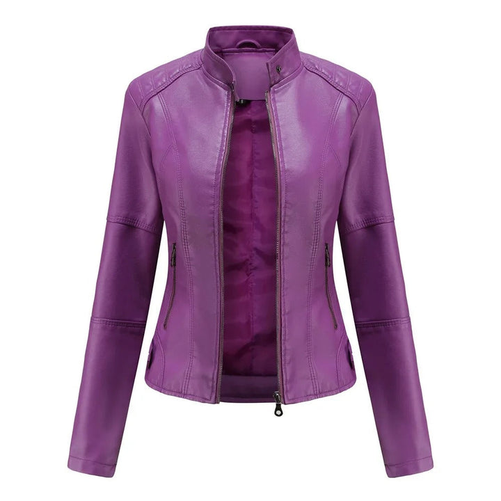 AMELIA | CHIC LEATHER JACKET