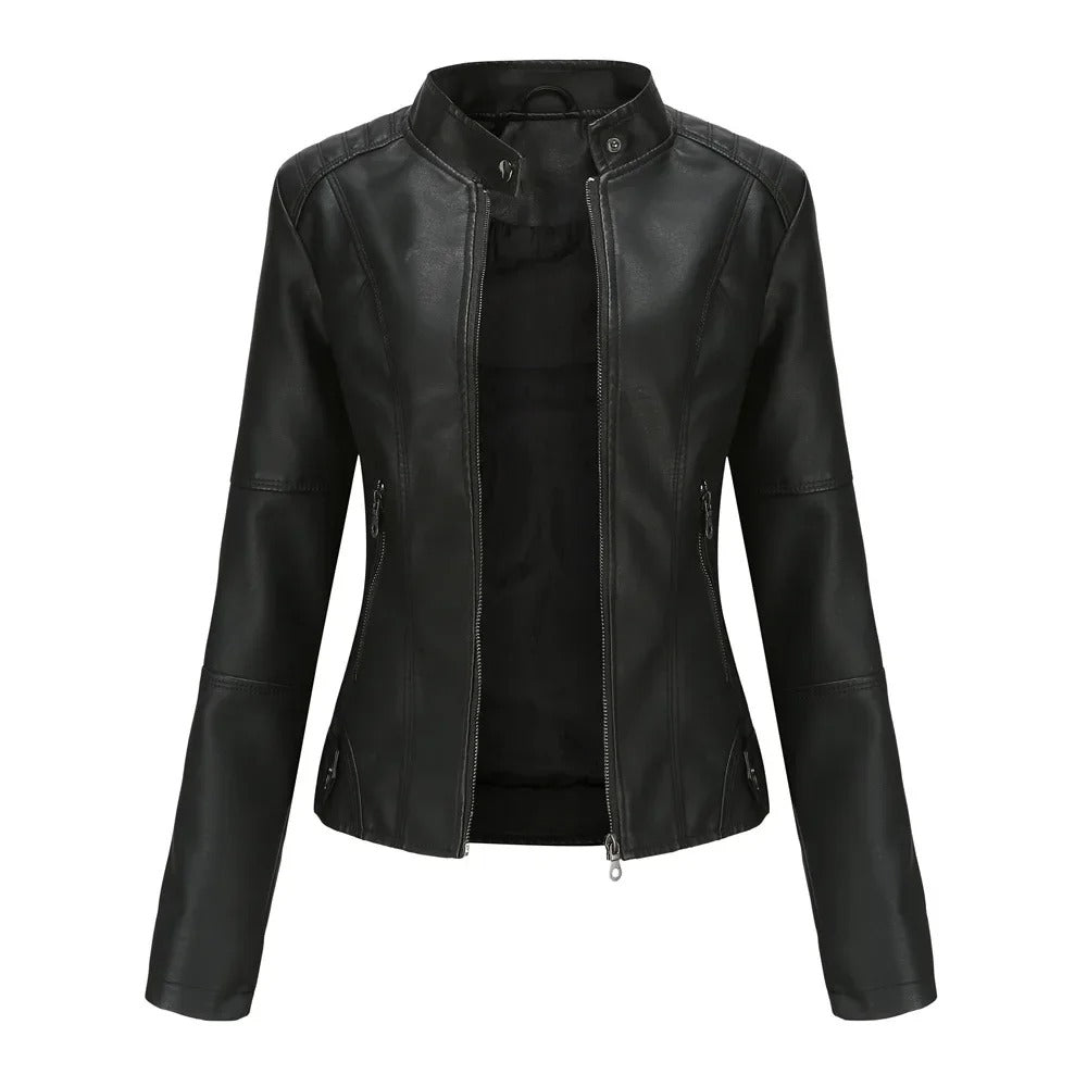 AMELIA | CHIC LEATHER JACKET