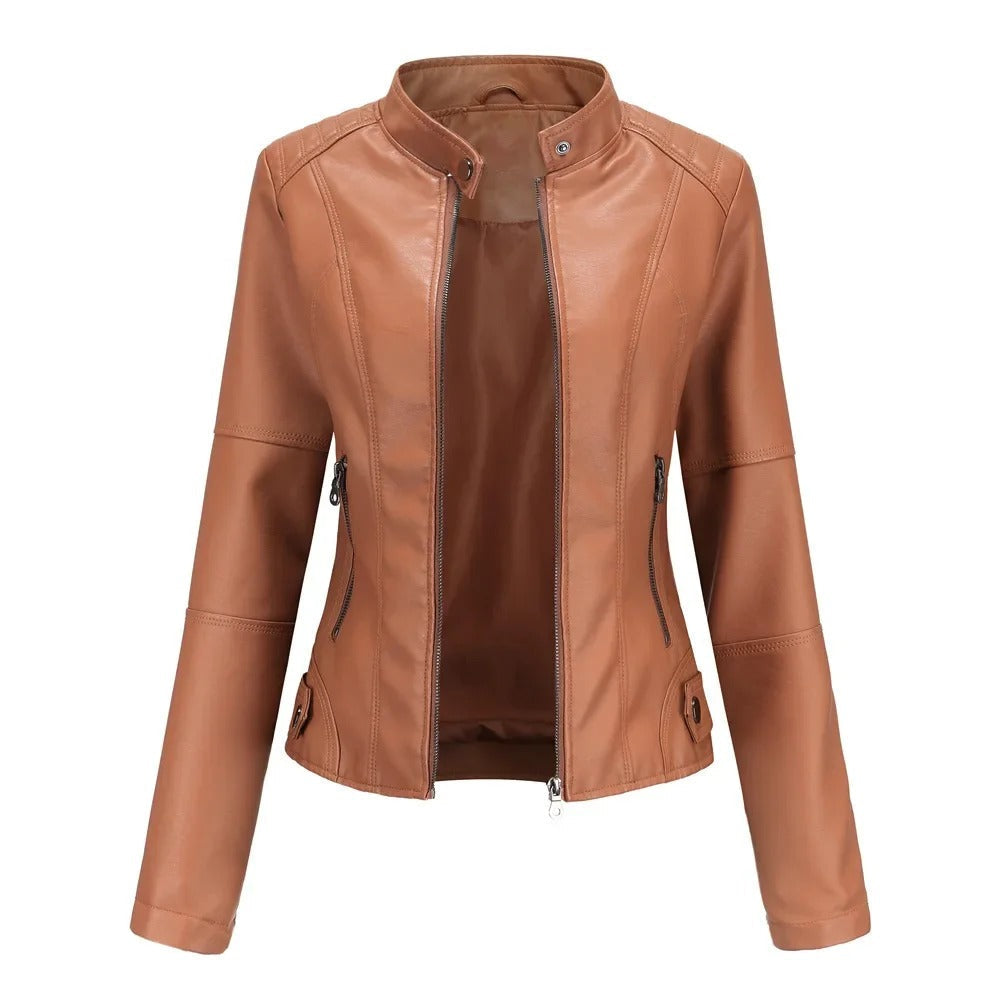 AMELIA | CHIC LEATHER JACKET