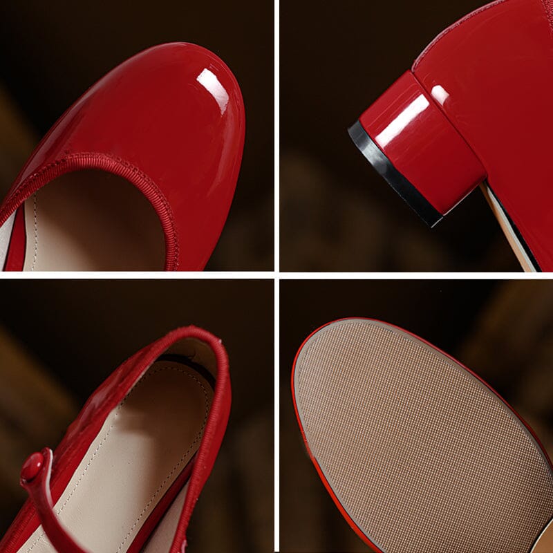 Eudora | Elegant Leather Mary Janes