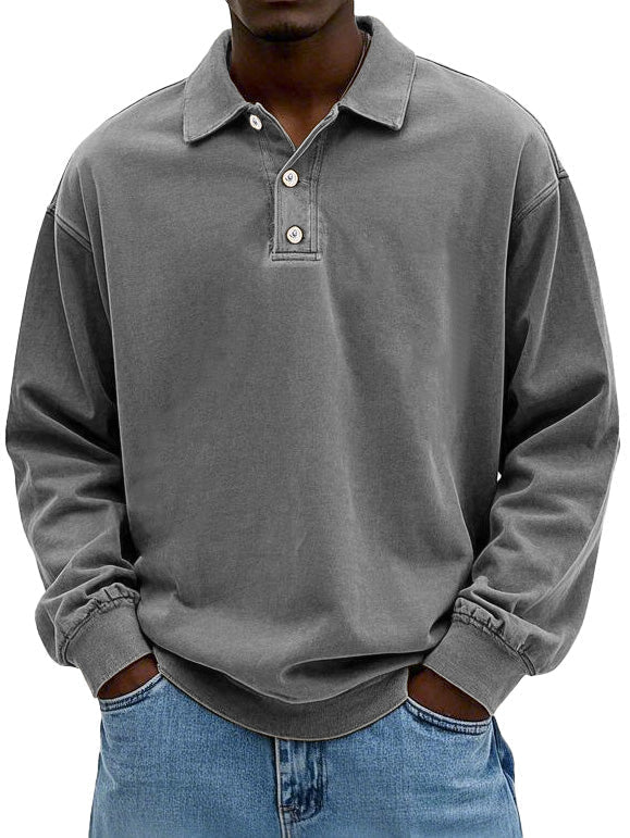 Albert | Long Sleeve Polo Shirt