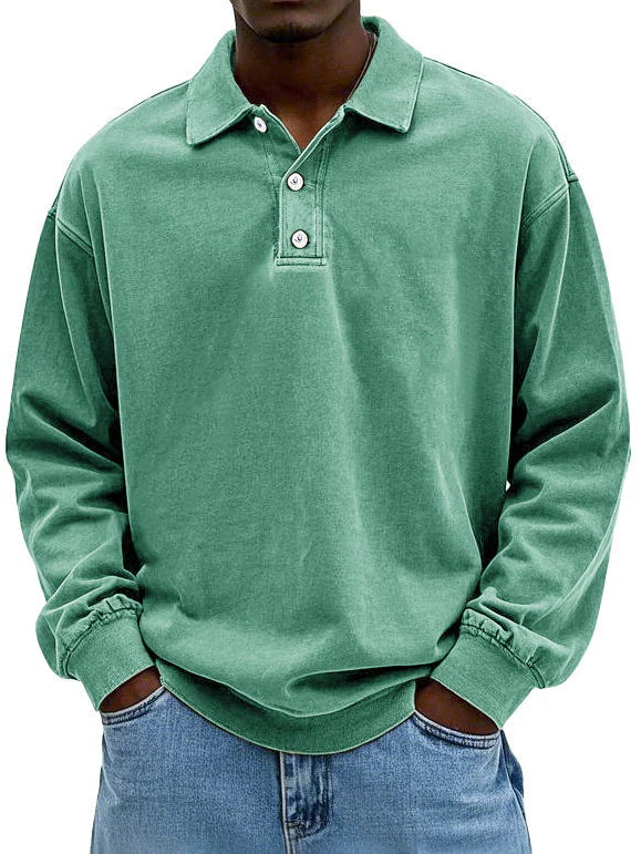 Albert | Long Sleeve Polo Shirt