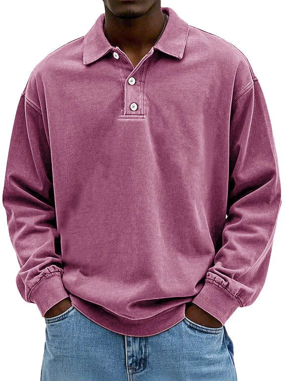Albert | Long Sleeve Polo Shirt