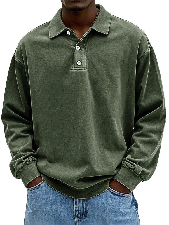 Albert | Long Sleeve Polo Shirt