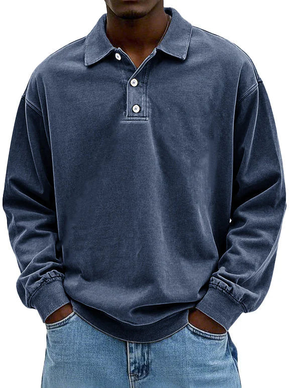 Albert | Long Sleeve Polo Shirt