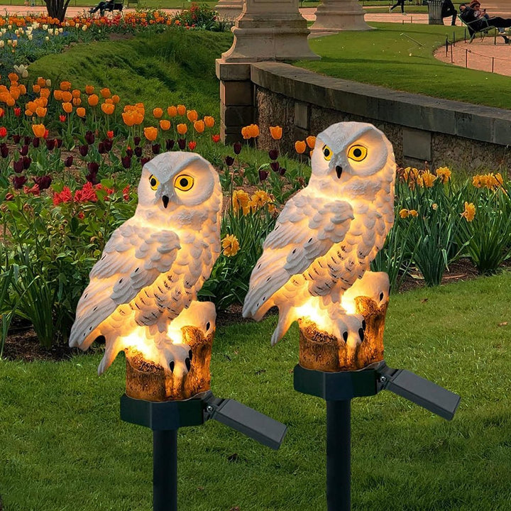 SOLAR OWL GARDEN LIGHT